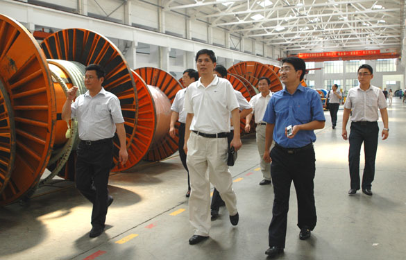 河海大学常州校区党委书记吴继敏一行十余人来mg不朽情缘旅行考察