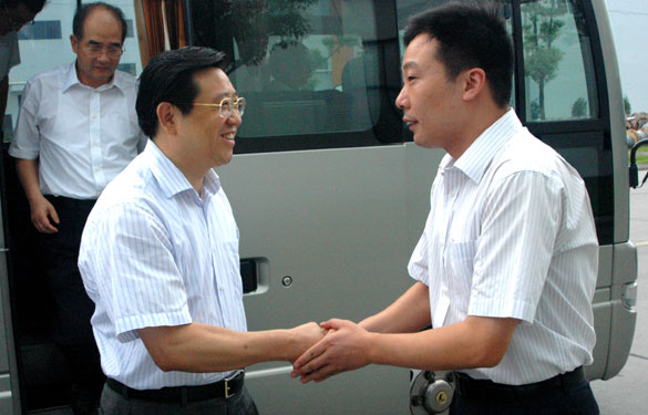 丹阳市政府代表团来mg不朽情缘旅行考察