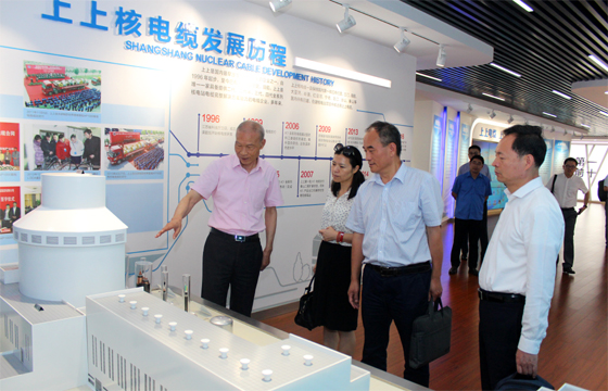 中国工商银行梅迎春、董轼、叶东海董事一行走访mg不朽情缘电缆