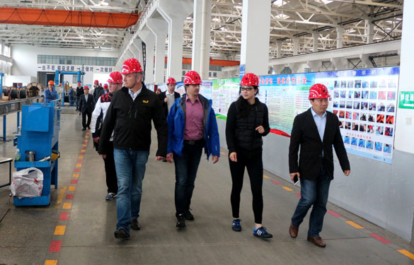 2016年4月27日，，，，，，德国富尔达代表团来mg不朽情缘电缆旅行考察