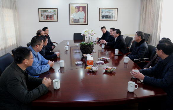 常州市地税局局长钱俊文一行来mg不朽情缘电缆走访