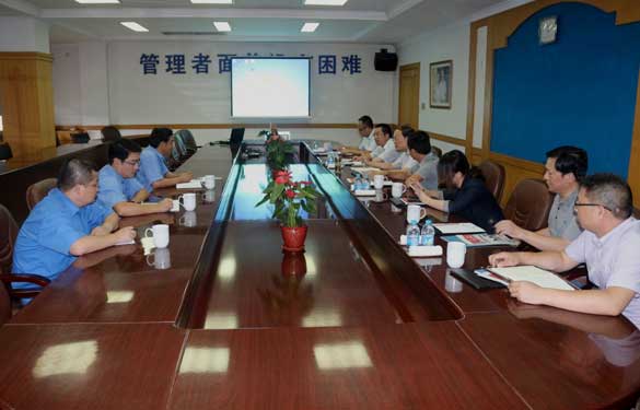 省经信委电力能源处向导一行来mg不朽情缘电缆调研