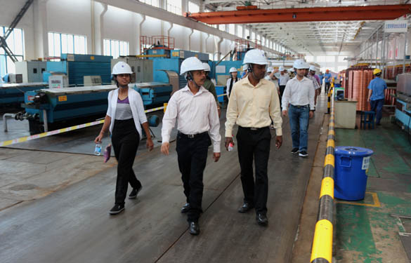 东友邦家标准化官员来mg不朽情缘电缆旅行考察