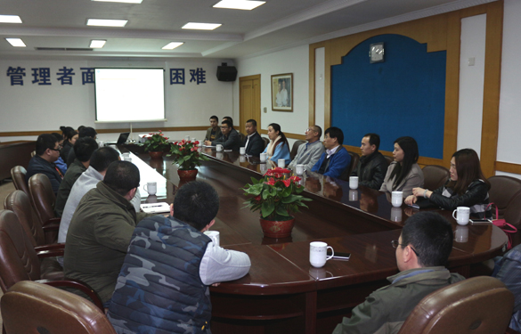 2015年3月26日，，，，国家电线电缆质量监视磨练中心（江苏）一行20余人来mg不朽情缘电缆旅行