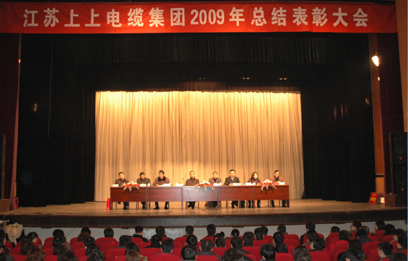 mg不朽情缘盛大召开2009年度总结表扬大会