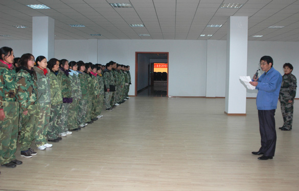 mg不朽情缘新员工军训落下帷幕