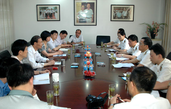 常州海关党组书记、关长吴永林来mg不朽情缘集团调研