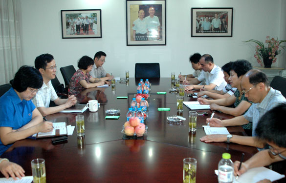 常州市统计局副局长恽东玉一行来mg不朽情缘集团调研