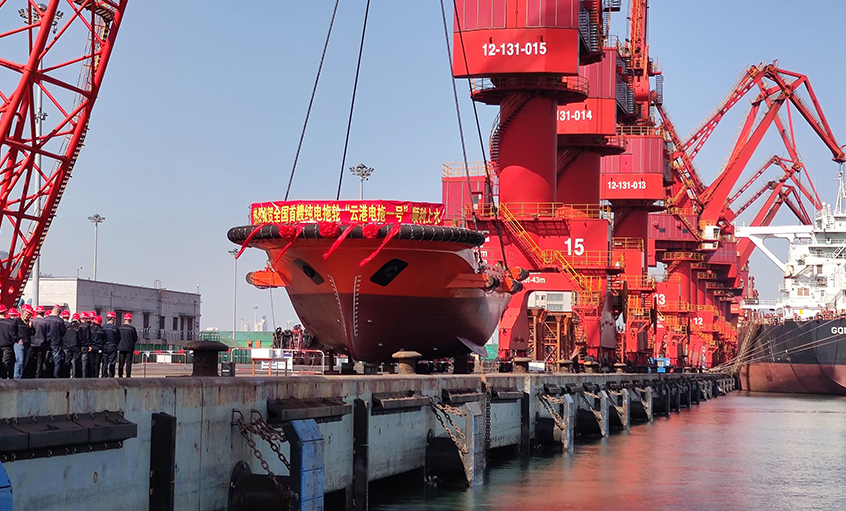 mg不朽情缘电缆助力海内首艘纯电动拖轮“云港电拖一号”制作