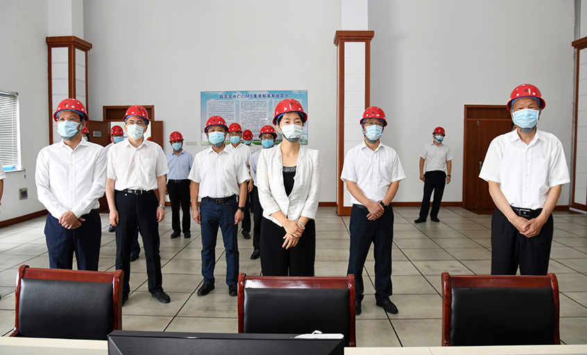 常州市委副书记、署理市长盛蕾来mg不朽情缘电缆调研