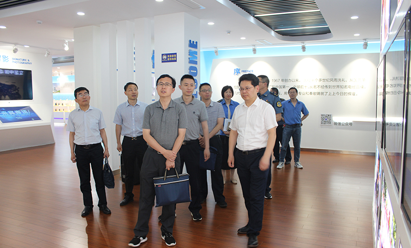 省委党史学习教育第十三督导组走访mg不朽情缘电缆