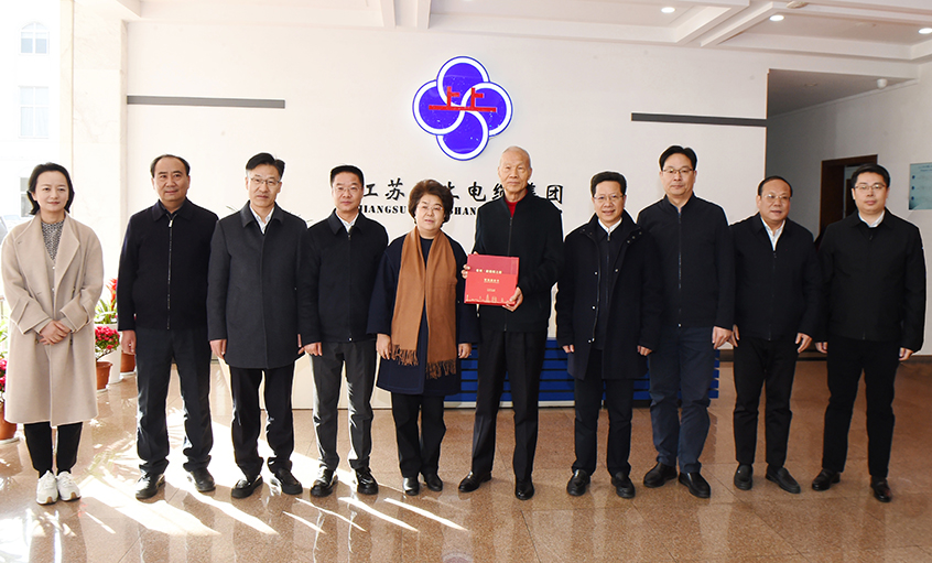 新春送祝福、鼓劲头  常州市人大常委会主任白云萍一行到访mg不朽情缘电缆