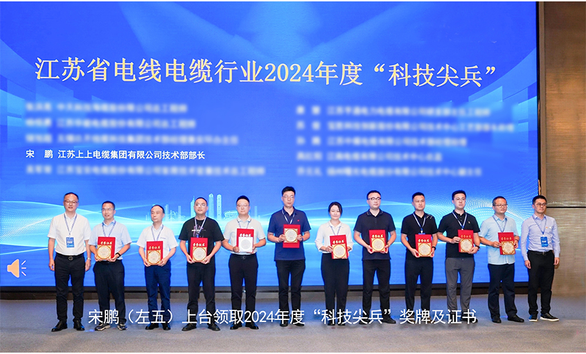 祝贺！mg不朽情缘电缆员工获评江苏省线缆行业“科技尖兵”称呼